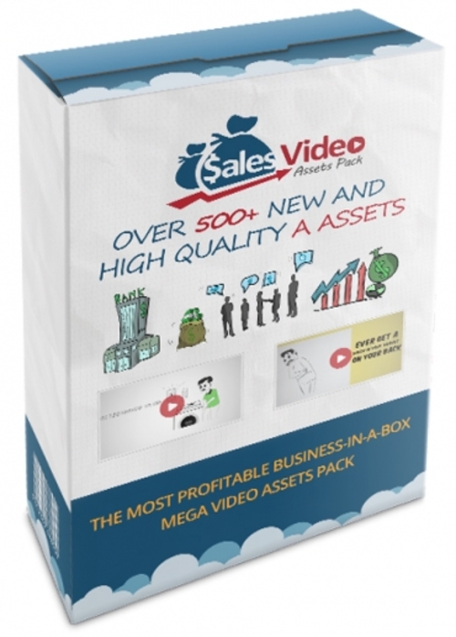 Product picture Sales Video Assets - Video Series (PLR)